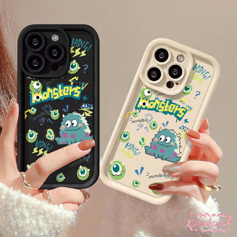 เคสนิ่มลายการ์ตูน Monster สุดน่ารักสำหรับ Redmi 9A 13C 12 A2 10C 12C 13 A1 9 9T 9C NFC 10A Note 10 12 11 11s 9 8 Pro Max