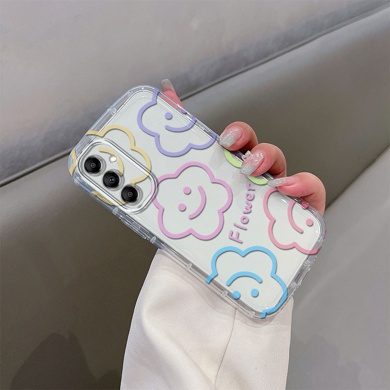 เคสโทรศัพท ์ นุ ่ มโปร ่ งใสสําหรับ Samsung Galaxy A31 A51 A71 A52 A52S A72 A32 A54 A55 A35 A34 A25 A24 A15 A14 4G 5G