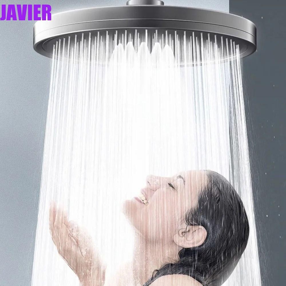 Javier Rainfall Shower Head, พร ้ อมตัวกรองน ้ ําประหยัดน ้ ํา Rain Shower Heads, อุปกรณ ์ ห ้ องน ้ ําแรงดันสูงขนาดใหญ ่ Flow Big Panel หัวฉีดฝักบัวบ ้ าน