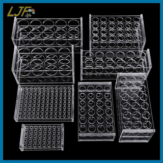 Ljf พลาสติก Clear Centrifugal Test ท ่ อ Rack ผู ้ ถือโรงเรี…