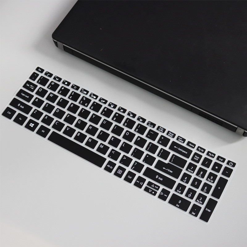 ฝาครอบแป้นพิมพ์แล็ปท็อปซิลิคอนสําหรับ Acer Aspire 7 A715-75 แป้นพิมพ์คอมพิวเตอร์ป้องกันฟิล์มสําหรับ 