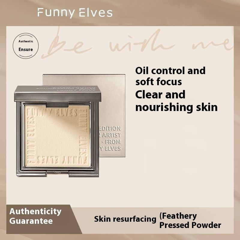 Funny ELVES แป ้ งโฟกัสนุ ่ ม FE แต ่ งหน ้ าติดทนนานคอนซีลเลอร ์ ควบคุมความมันกันน ้ ําซ ่ อนรูขุมขน