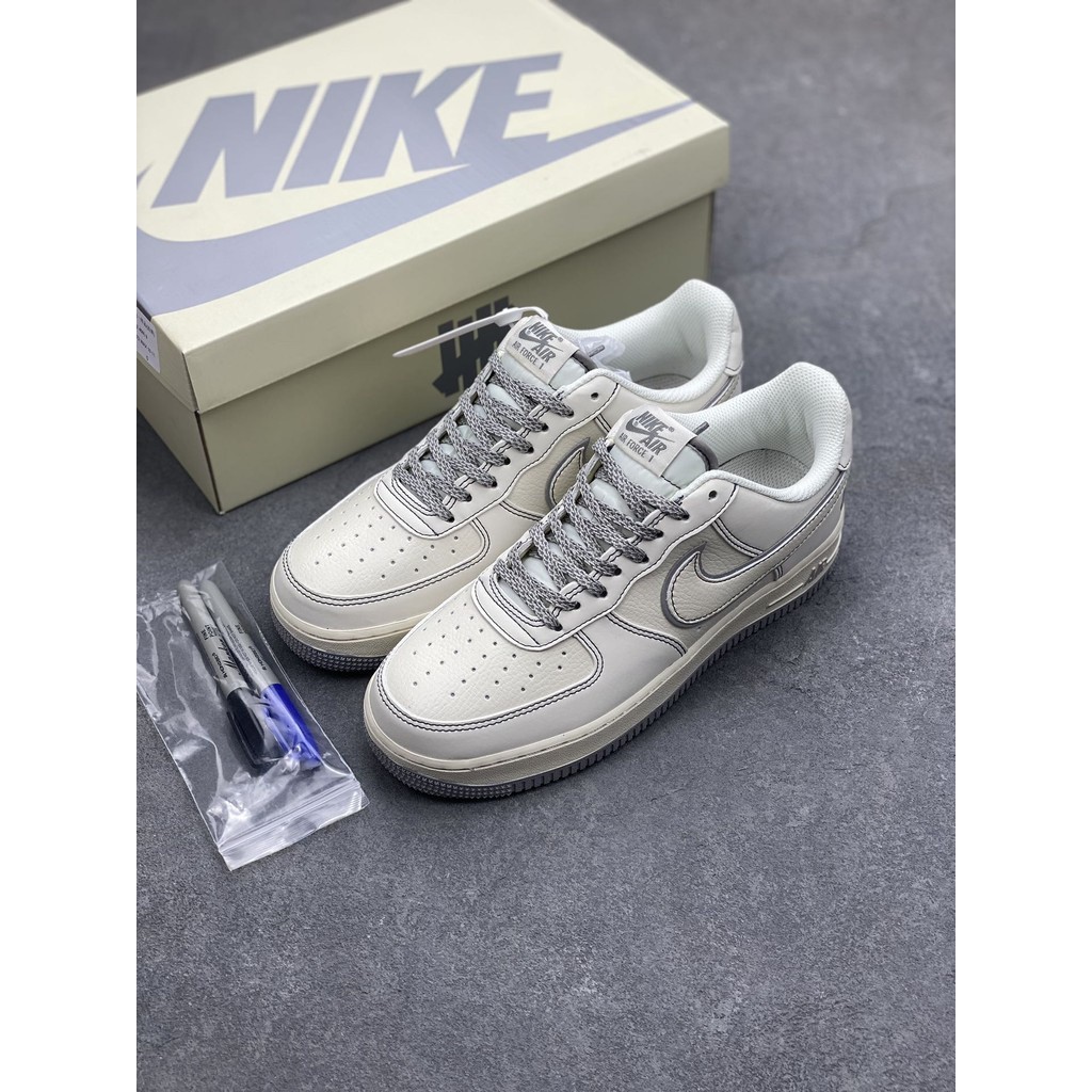 Air force 1 '07 low "off white co รองเท ้ าผ ้ าใบยาง 3m