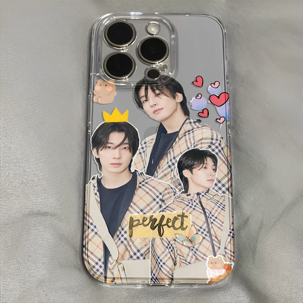 เกาหลีเกาหลี SEVENTEEN ชาย Group Times Man Quanyuanyou เคสโทรศัพท ์ เหมาะสําหรับ Apple iPhone15/14/1