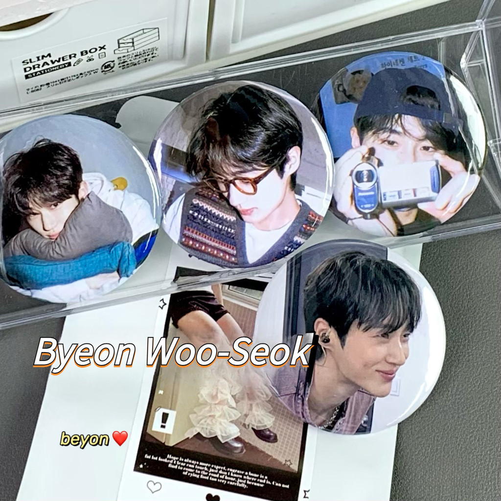 [LC] Byeon Woo Seok เข็มกลัดนักวิ่งแสนน่ารัก kdrama ไอดอลของสะสม