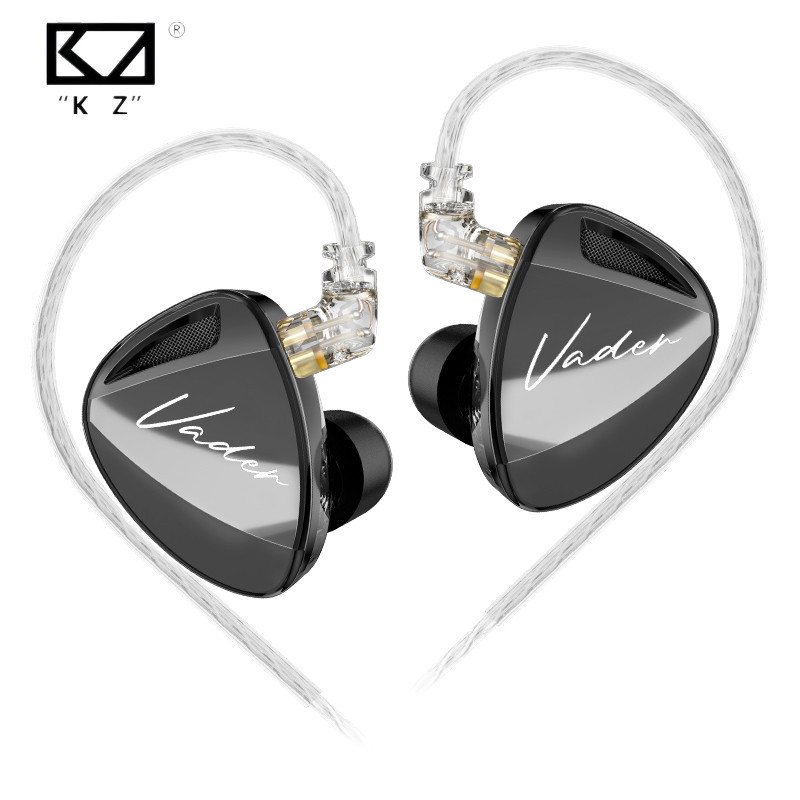 Kz Vader 6 Dynamic Balanced หูฟังความละเอียดสูงในหูหูฟังตัดหูฟัง HiFi Music IMEs