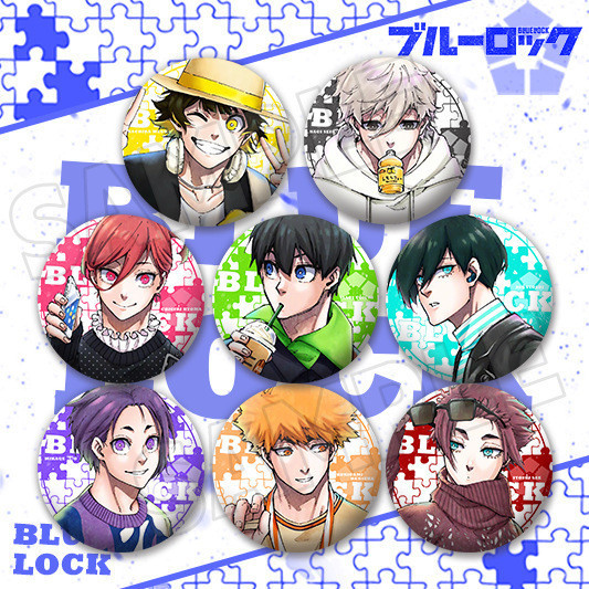 Blue LOCK badge Animation อุปกรณ ์ ต ่ อพ ่ วงอะนิเมะเหล ็ กวิลาดของขวัญสําหรับเด ็ ก
