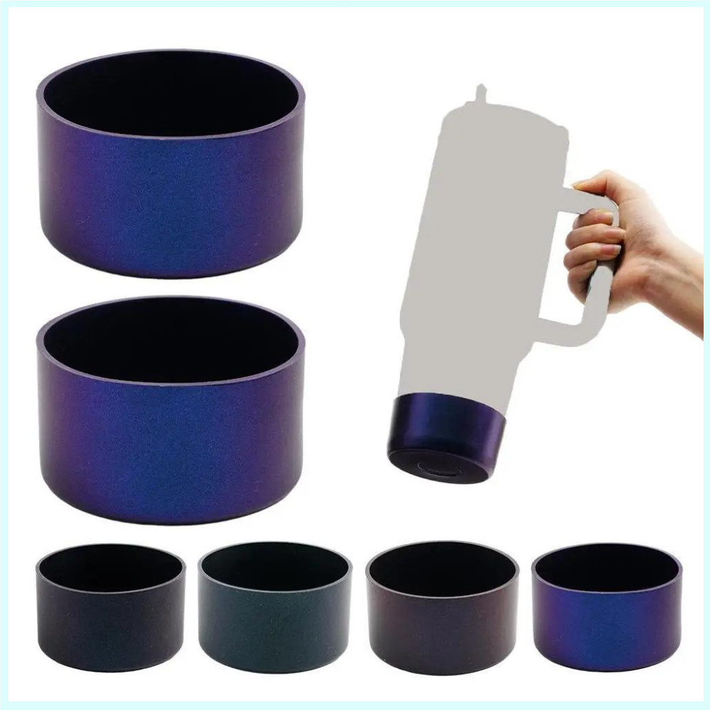 ใหม่สีซิลิโคนถ้วยป้องกันด้านล่างสําหรับ Stanley Quencher Tumbler 20-40 Oz ป้องกันถ้วย Boot Anti-Slip ฐานกรณี