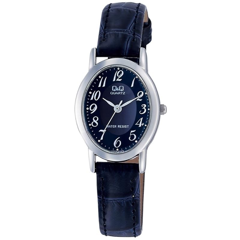 [Citizen Q&Q] Watch Analog Waterproof Leather Belt VZ89-305 Ladies Navy