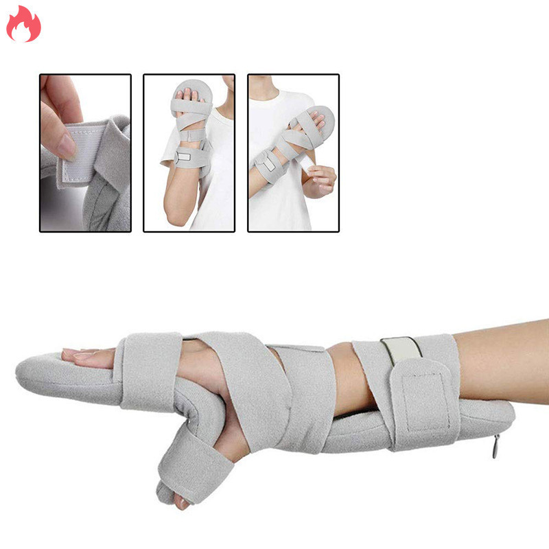 [RYT][RYT]ปรับจังหวะมือรั ้ งสนับสนุนนิ ้ วมือ Night Hand Splint สนับสนุนกระดูกข ้ อมือ Rest โรคข ้ ออักเสบ Tendonitis Rehabilitation TH