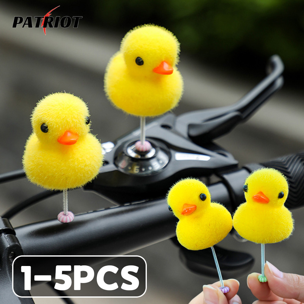 1-5ชิ้นเป็ดน้อยสีเหลือง,น่ารักไก่เครื่องประดับรถ-ตลก,มินิ,น่ารัก,กาวในตัว-สําหรับคอนโซลกลาง,แดชบอร์ด,กระจกมองหลัง-รถจักรยานยนต์สกูตเตอร์เขย่าหัวตกแต่ง