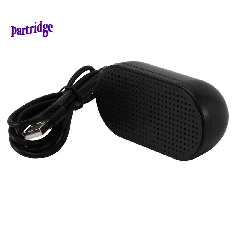 partridgeUSB Speaker Portable Loudspeaker Powered Stereo Multimedia Speaker for Notebook Laptop PC (