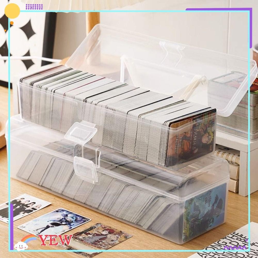 Yew Card Collection Box, พลาสติกความจุขนาดใหญ ่ Photo Storage , 2024 กล ่ องใส ่ โปร ่ งใส Idol