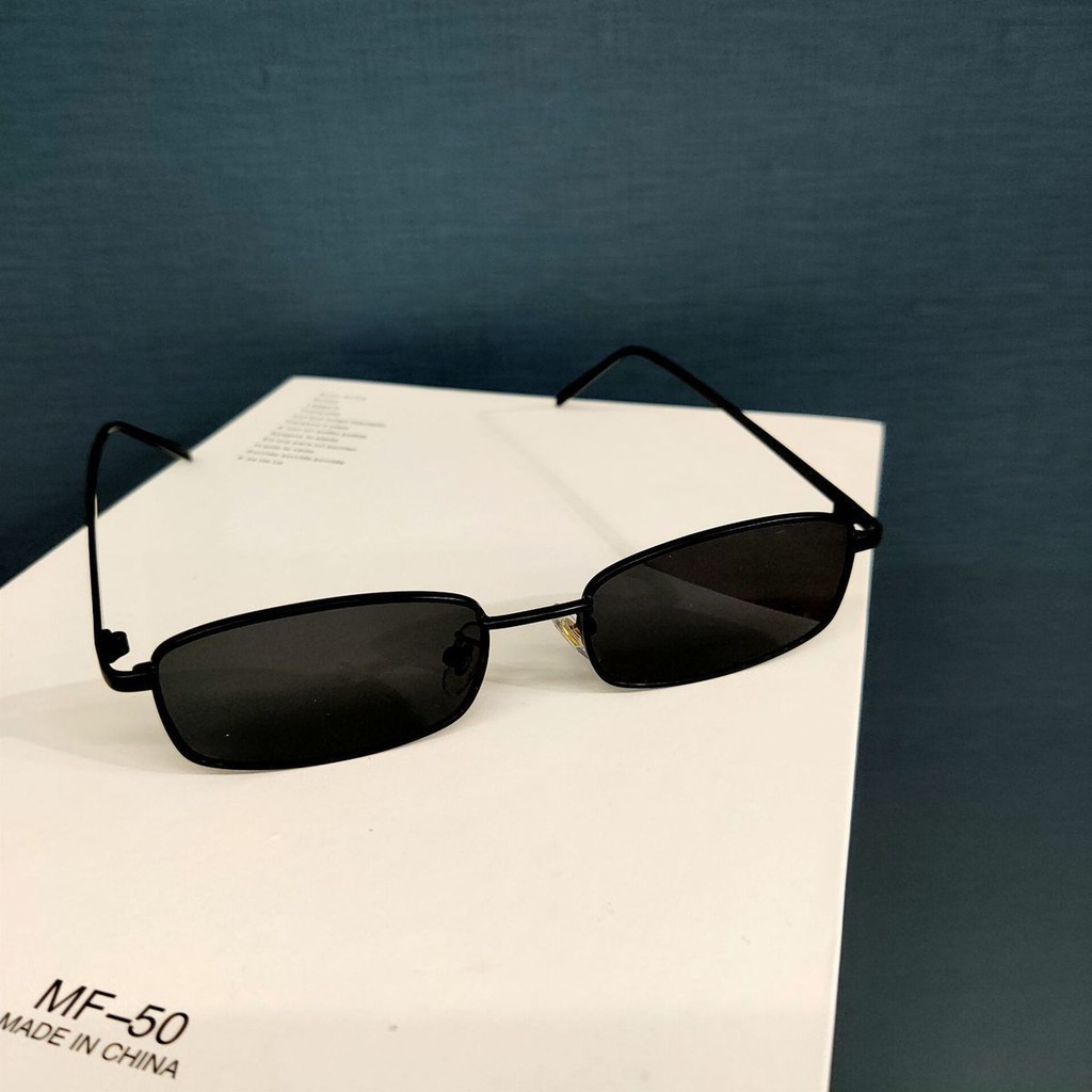 แฟชั่นฤดูร้อนสไตล์เกาหลีแว่นกันแดดสําหรับผู้ชายสไตล์ใหม่แบรนด์เดิมป้องกันรังสียูวีเฉดสีสําหรับขับรถชายหาดโลหะสแควร์วินเทจ สตีมพังค์ คลาสสิกอาทิตย์แว่นตาผู้หญิงคู่ X55 - รูปที่ 2