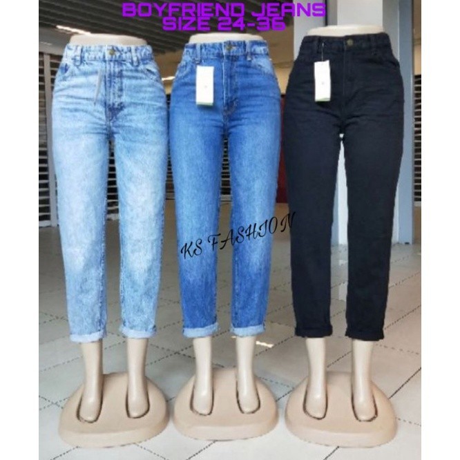 🔥Boyfriend jeans /Mom jeans.stock ready.🔥