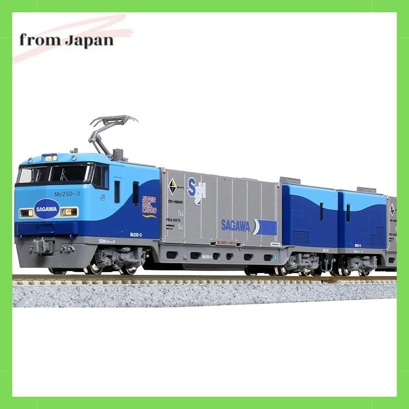 Kato N Gauge Series M250 Super Rail Cargo U50A คอนเทนเนอร ์ Loading Basic Set 4 Cars 10-1721 Model T