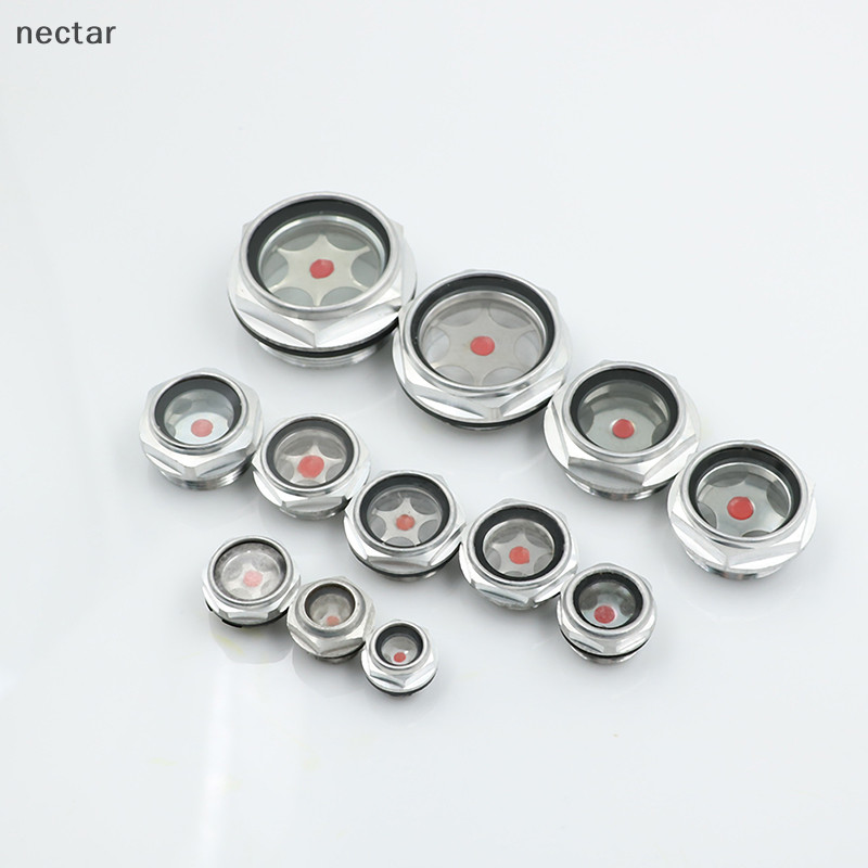 Tar 16mm-48mm ชายเกลียวโลหะอากาศหรือน ้ ํามันระดับสายตาแก ้ ว N