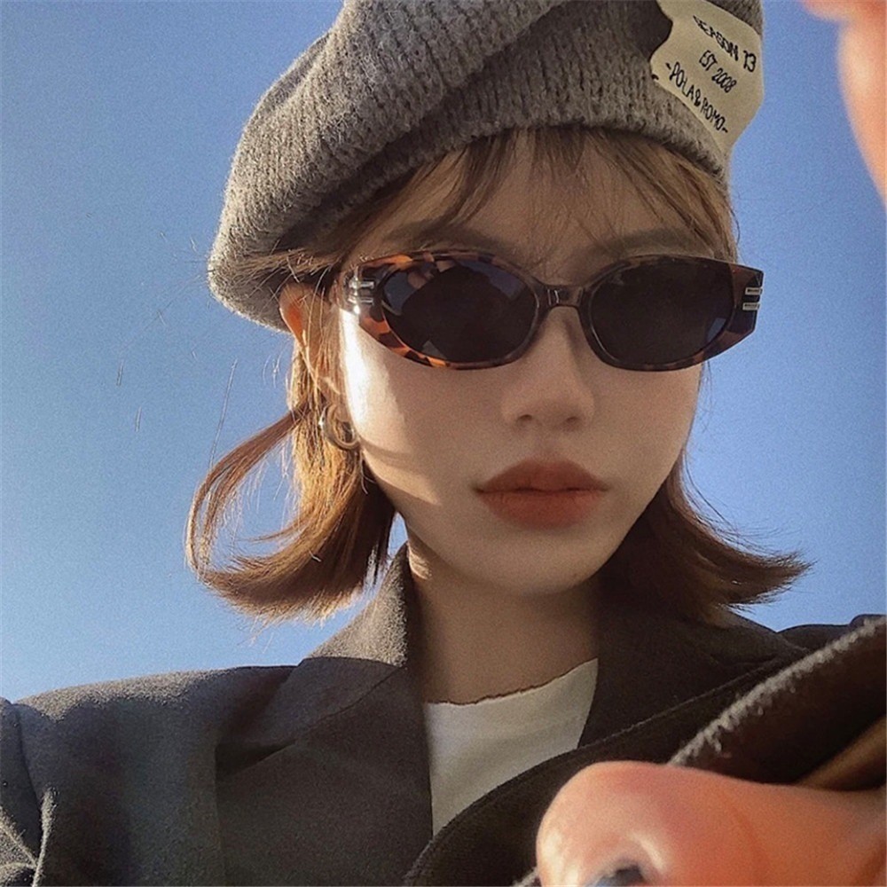 2024 ใหม ่ เว ้ าสไตล ์ Street Photo Retro แว ่ นตากันแดดส ่ วนบุคคล ราคา ถูกที่สุด ดีลบีเคเค แกลเลอรีภาพที่ 4