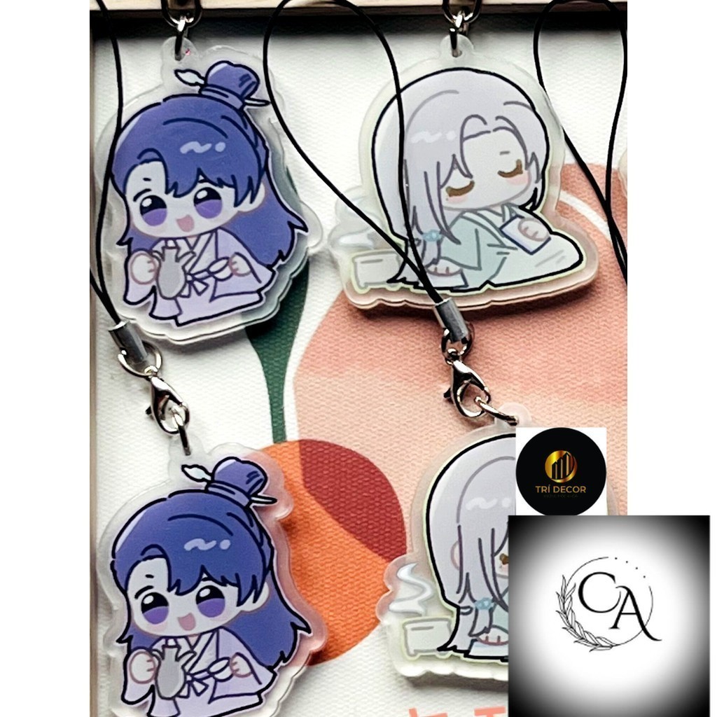 กิจกรรมไม่ตัดสิน Bo Gufeng รุ่น Q โซ่โทรศัพท์มือถือ Lu Jing Xia Yan Zuo Ran Mo Yi จี้