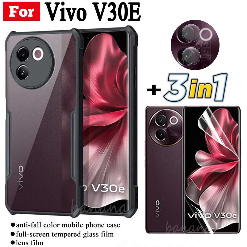 3 in 1 Vivo V30E Anti-fall โทรศัพท์มือถือสําหรับ Vivo V30 V29 Pro V29E Y03 Y18 Y38 Y100 Y27s Y17s So