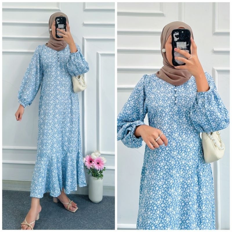 ใหม่ BEFAST - ZFS Dress Maxy ANSEL / ZALICA SHAKILA FISHTAIL MAXI Dress / ADELINE CALINA Maxy Last M