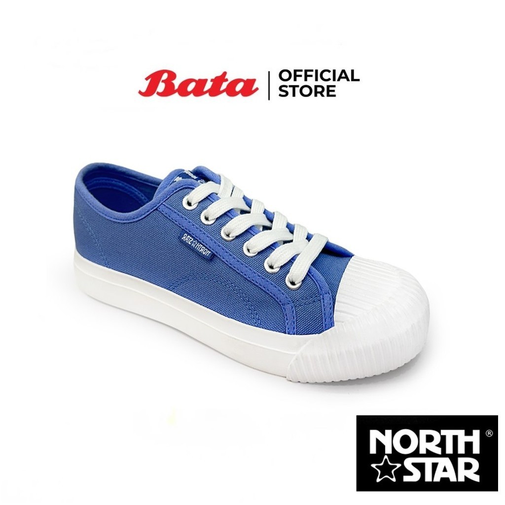 Bata บาจา by North Star รองเท้าผ้าใบสนีคเกอร์แบบผูกเชือก สำหรับผู้หญิง รุ่น CONOR สีน้ำเงิน 5209082 สีเขียว 5207082