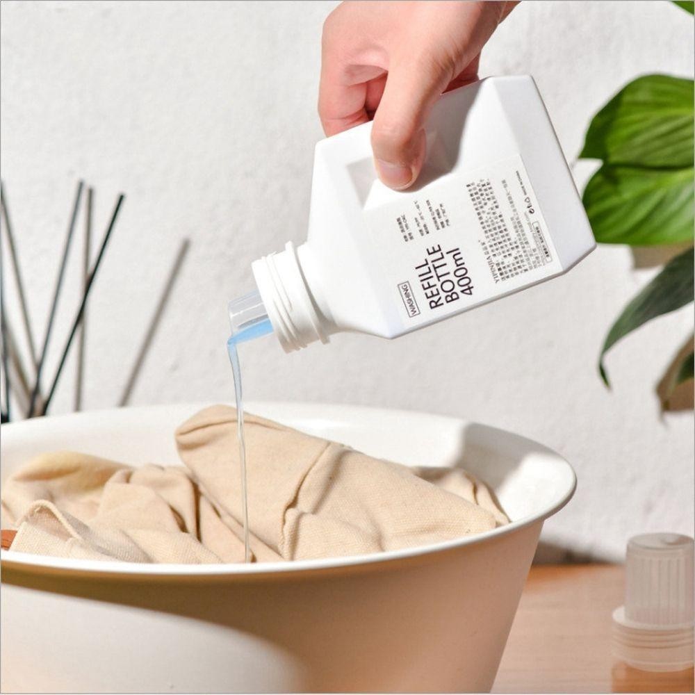 Kangnai ขวดน ้ ํายาปรับผ ้ านุ ่ มในห ้ องน ้ ํา ภาชนะเก ็ บน ้ ํายาซักผ ้ าแบบรีฟิลได ้ - รูปที่ 3