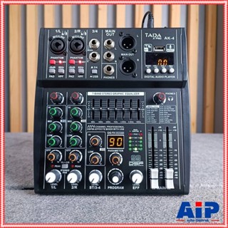 TADA AK-4 MIXER มิกเซอร์ มิกเซอร์อนาล็อก 4 แชนแนล มิกซ์ เครื…