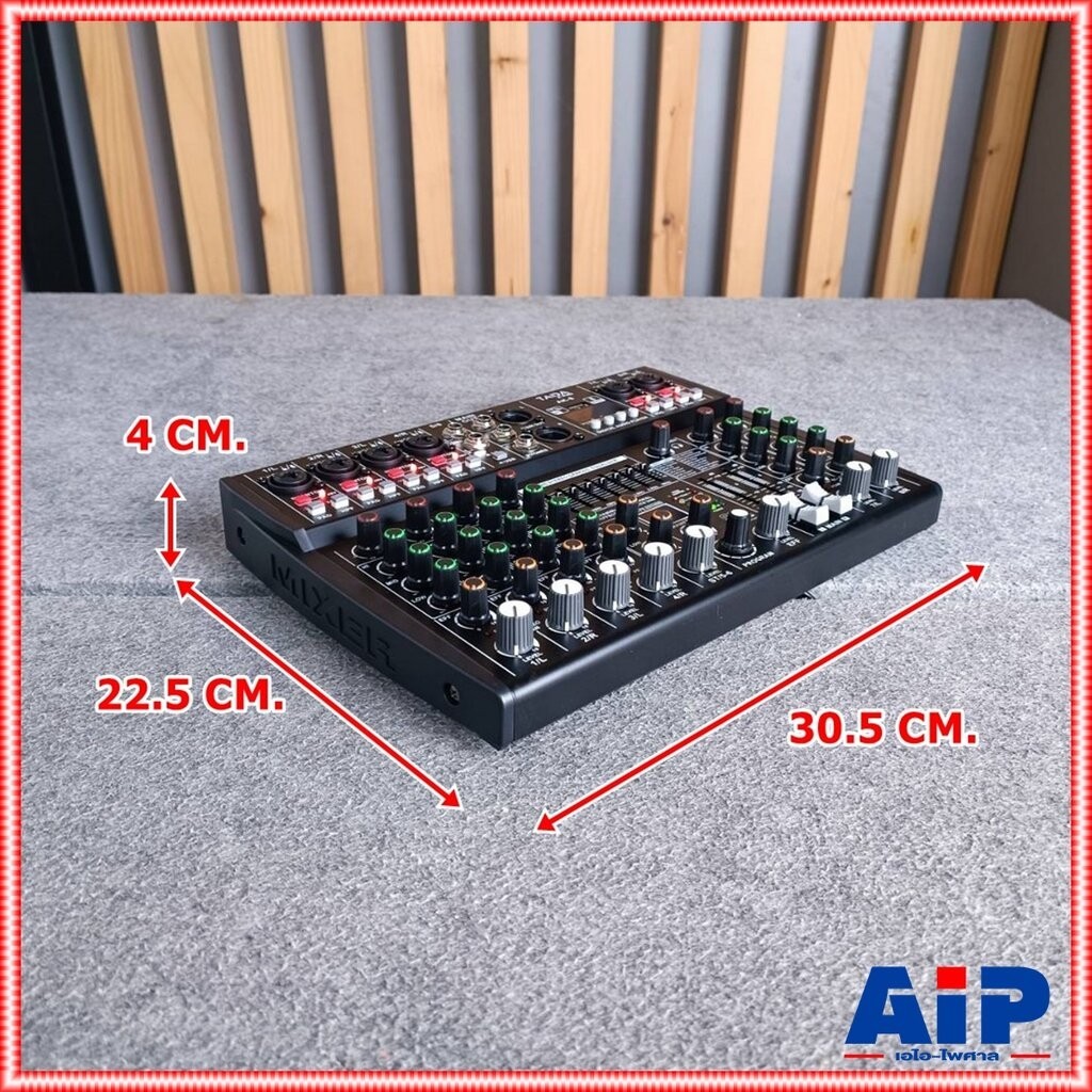 TADA AK-8 MIXER มิกเซอร์ มิกเซอร์อนาล็อก 8 แชนแนล มิกซ์ เครื่องผสมสัญญาณเสียง ธาดา AK 8 AK8 เอไอ-ไพศาล