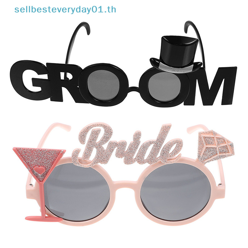 & Sellingbest & Bride & Groom Funny Bachelor Party แว่นตา Photo Props .