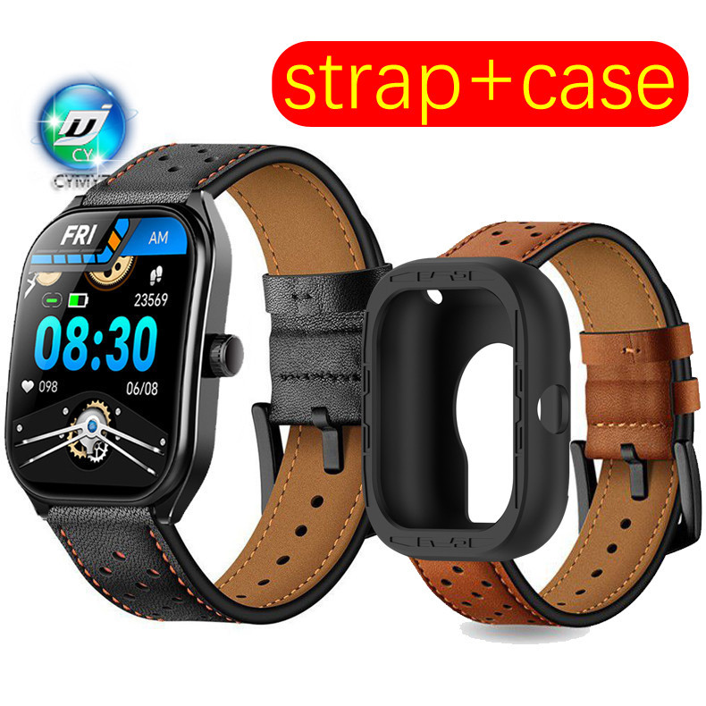 สําหรับ Aolon Curve สายหนังสําหรับ Aolon Curve สายนาฬิกาอัจฉริยะ สายรัดข ้ อมือกีฬา Aolon Curve case