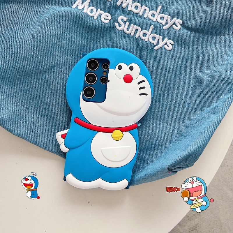 การ์ตูนโดราเอมอนซิลิโคนสําหรับvivo Y28s Y03 Y100 X100 V30 Pro V29E Y28 Y36 Y36i 5G Y100i Y200 Y17S I