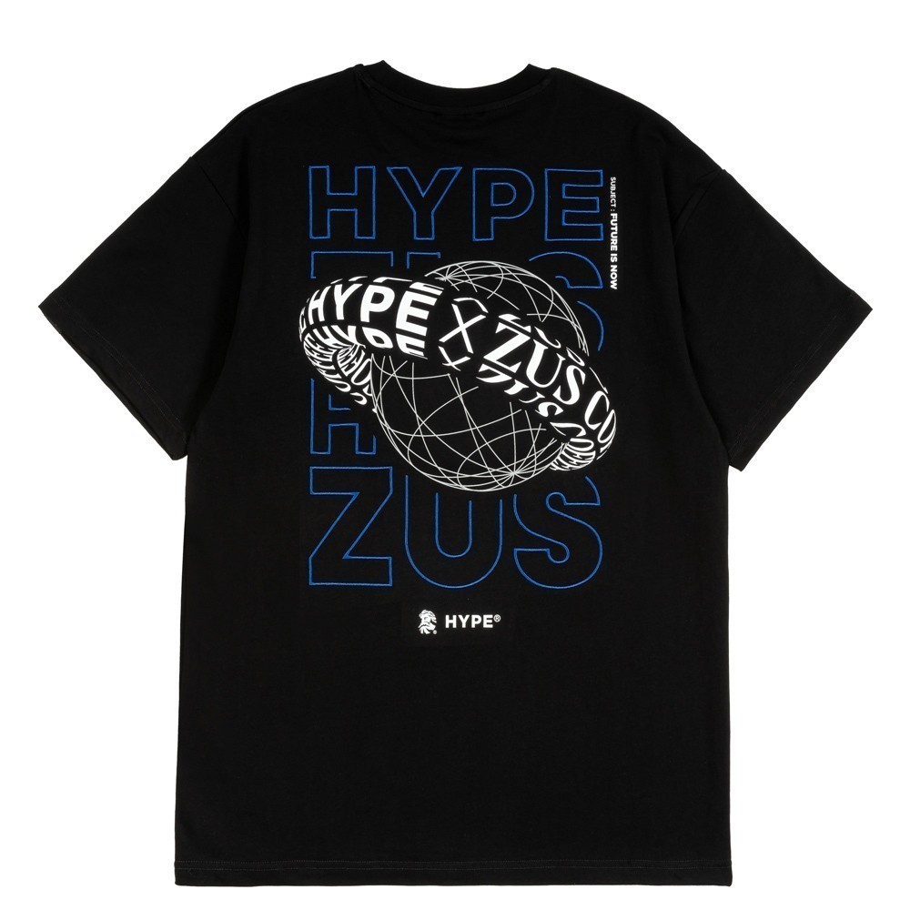 (🔥เสื้อยืดพิมพ์ลาย🔥)ใหม่ Hype x ZUS Wireframe Tee เสื ้ อยืดแขนสั ้ นผู ้ ชายและผู ้ หญิง