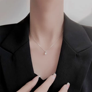 ส่วนบุคคลแฟชั่น Minimalist Feng Shui Drop รูปสร้อยคอจี้