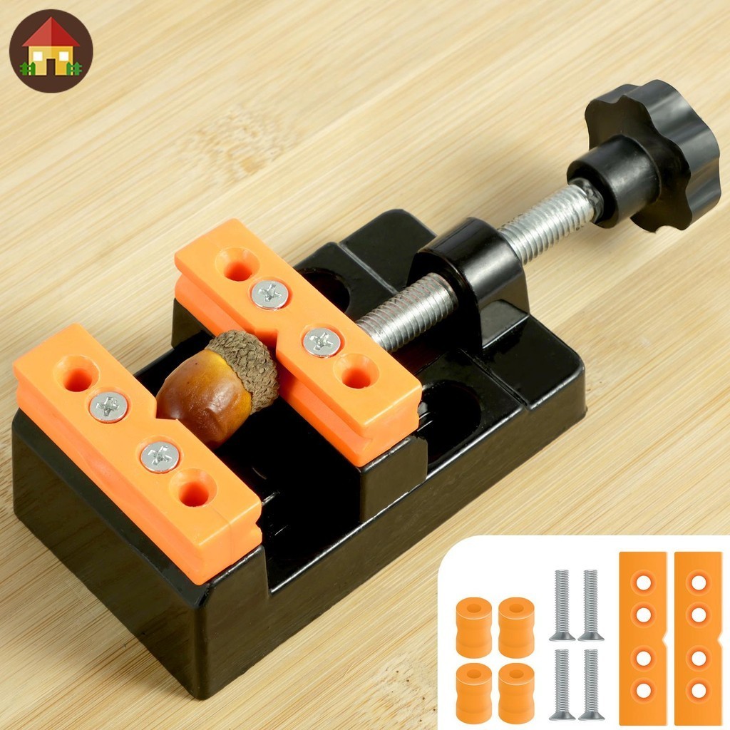 Mini Bench Clamp อลูมิเนียมขนาดเล็ก Bench Vice Clamp มัลติฟังก์ชั่น Mini Flat Table Clamp SHOPTKC490