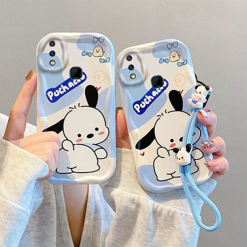 เคส Vivo V9 เคส Vivo Y85 เคส Vivo 1723 1726 1727 เคสใช้งานร่วมกับน่ารักการ์ตูนครีมขอบซิลิโคนอ่อนนุ่มเคสโทรศัพท์ TY-NYDK