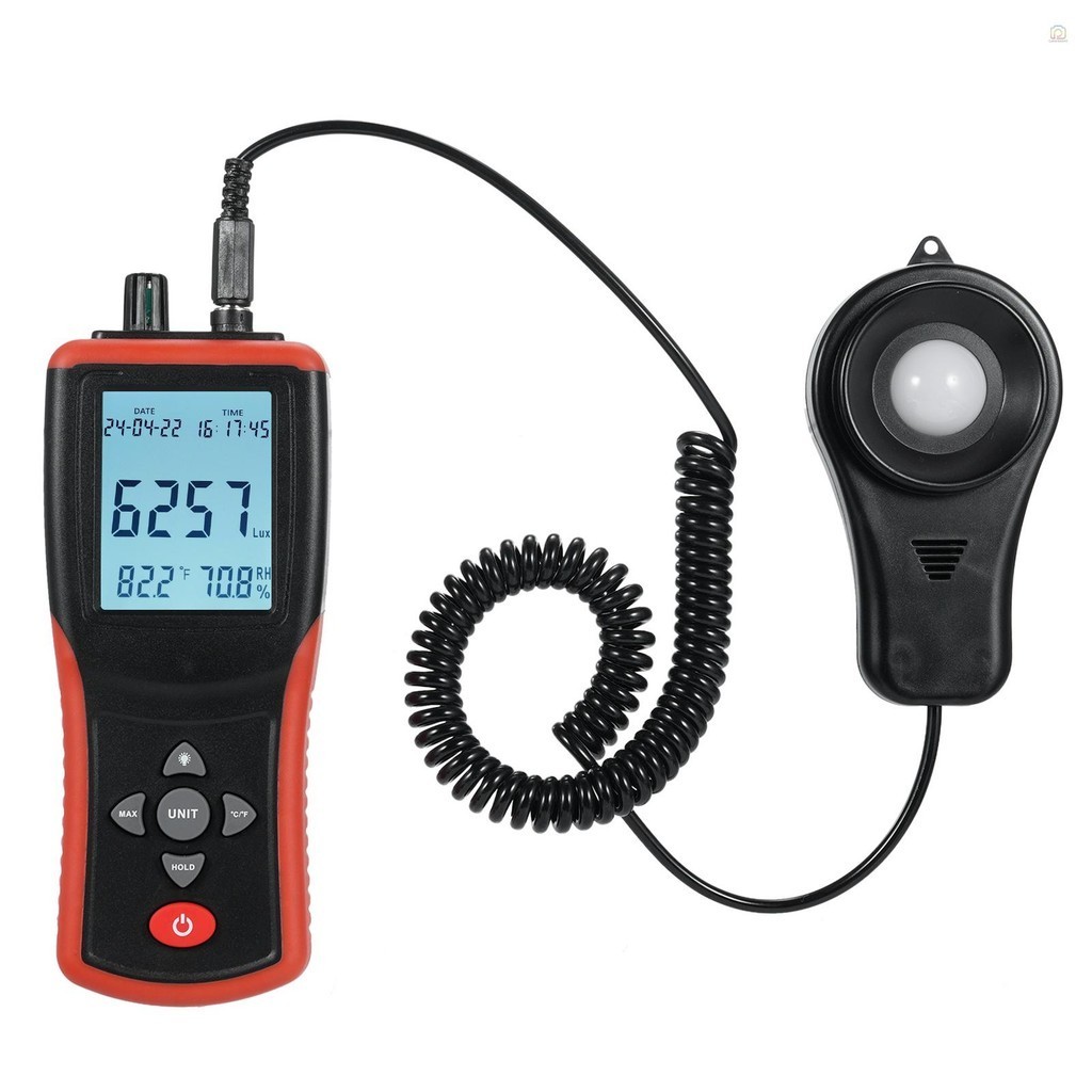 Digital Lux Meter 400,000 Lux Digital LCD Pocket Light Meter Lux/FC วัดเครื่องทดสอบ illuminometer Se
