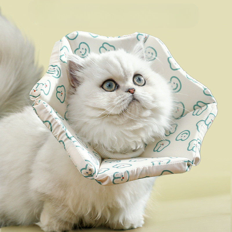 คอลล่ากันเลีย S/M/L คอลล่าร์  ปลอกคอกันเลีย นุ่มนิ่มใส่สบาย ป้องกันการเลียแผล คอลล่าสัตว์เลี้ยง