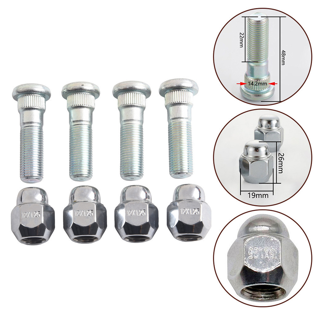✨WRX STI 2007 2019 Compatible Wheel Hub Bolt Stud & Nut SET for Forester 20092019#SUFA