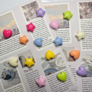 Love heart แม่เหล็กติดตู้เย็น Pegboard อุปกรณ์ตกแต่ง