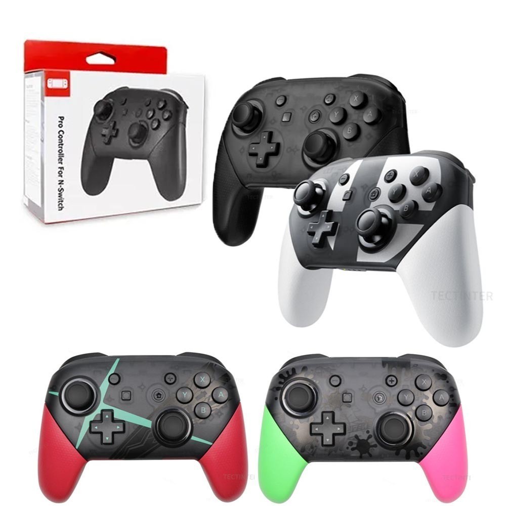 คอนโทรลเลอร์จอยสติ๊กบลูทูธไร้สายสําหรับ Nintend Switch Pro Mando Gamepad สําหรับ Nintendo Switch/Lite/Switch OLED