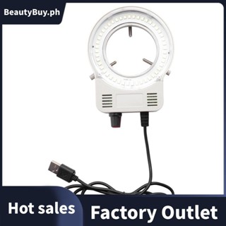 48 LED กล้องจุลทรรศน์อุตสาหกรรมกล้องแหล่งกําเนิดแสงแหวนโคมไฟ…