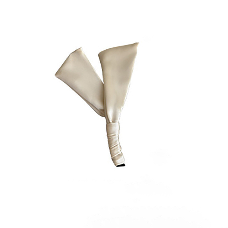 Mouga/simple Classy Rabbit Ear Banana Clip กิ๊บติดผมด้านหลังหัวแนวตั้งคลิปกิ๊บติดผมผ้าโพกศีรษะ