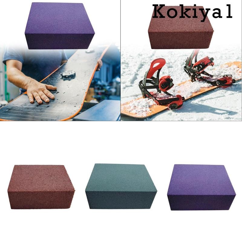 [Kokiya1] สโนว์บอร์ด Gummy Stone สกี Gummy Stone Gummi สโนว์บอร์ดอุปกรณ์ปรับแต่งหินสกีสําหรับถอดเสี้ยนสนิม