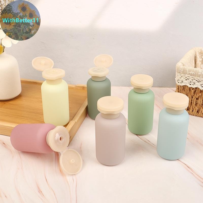 Better 1/3/4 ชิ้นที่ว่างเปล่า 100 ml บีบขวด Flip Cap รีฟิลพลาสติก Travel รีฟิลสําหรับโลชั่นแชมพู Conditioner TH