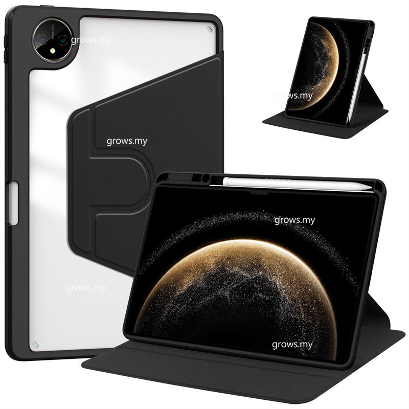 อะคริลิคหมุนสําหรับ HUAWEI MatePad Pro 13.2 นิ้ว 2025 WEB-W00 กรณีผู้ถือดินสอสําหรับ Pad Pro 13.2″ 2023 PCE-W30 – โปรปัง