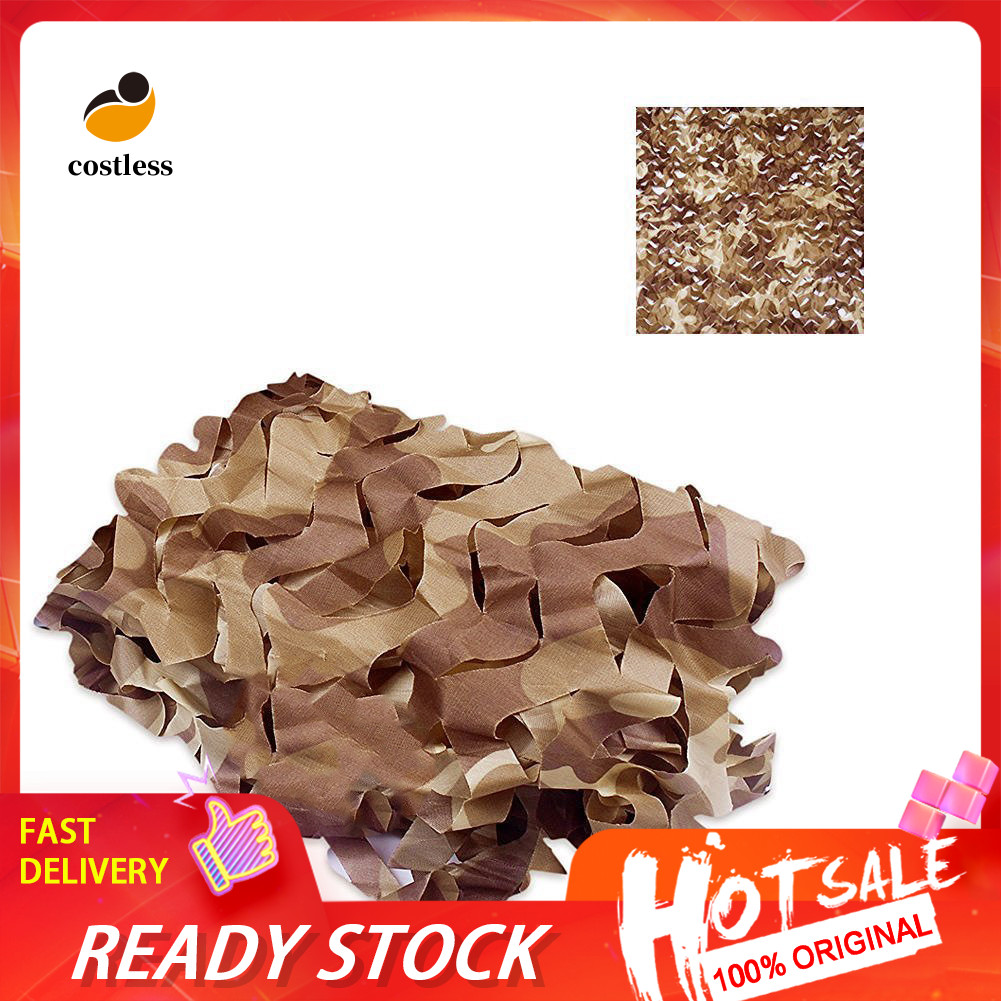 05x1m Outdoor Camping การล่าสัตว์ Woodland Camouflage ตาข่าย Sun Net Shelter