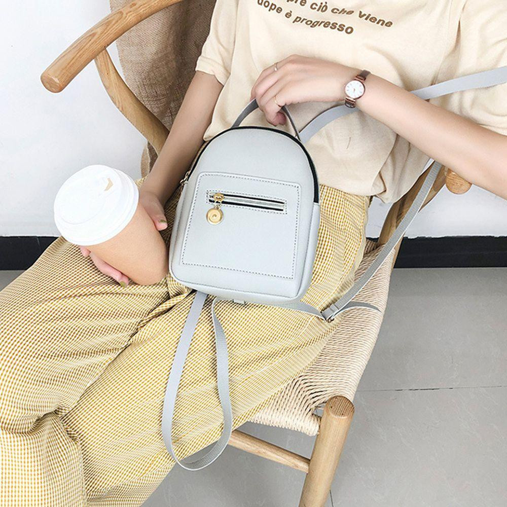 ALMA กระเป๋าสะพาย Fashion Travel Business PU Daypack J1KG