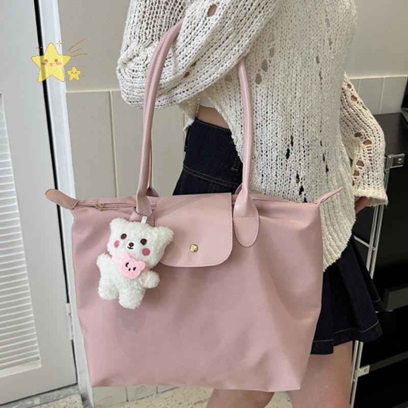 [JBTH] ใหม่กระเป๋าถือไนลอนคุณภาพสูง Sac ความจุขนาดใหญ่คลาสสิก Tote กระเป๋าใหม่ผู้หญิงพับ Designer แฟชั่นกระเป๋าสะพายลําลอง [JB]