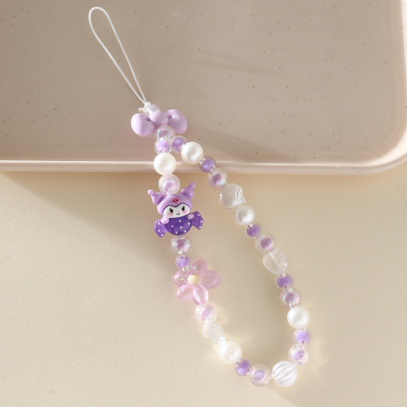 ห่วงโซ่โทรศัพท์มือถือการ์ตูน ซานริโอ เครื่องประดับจี้ของขวัญ